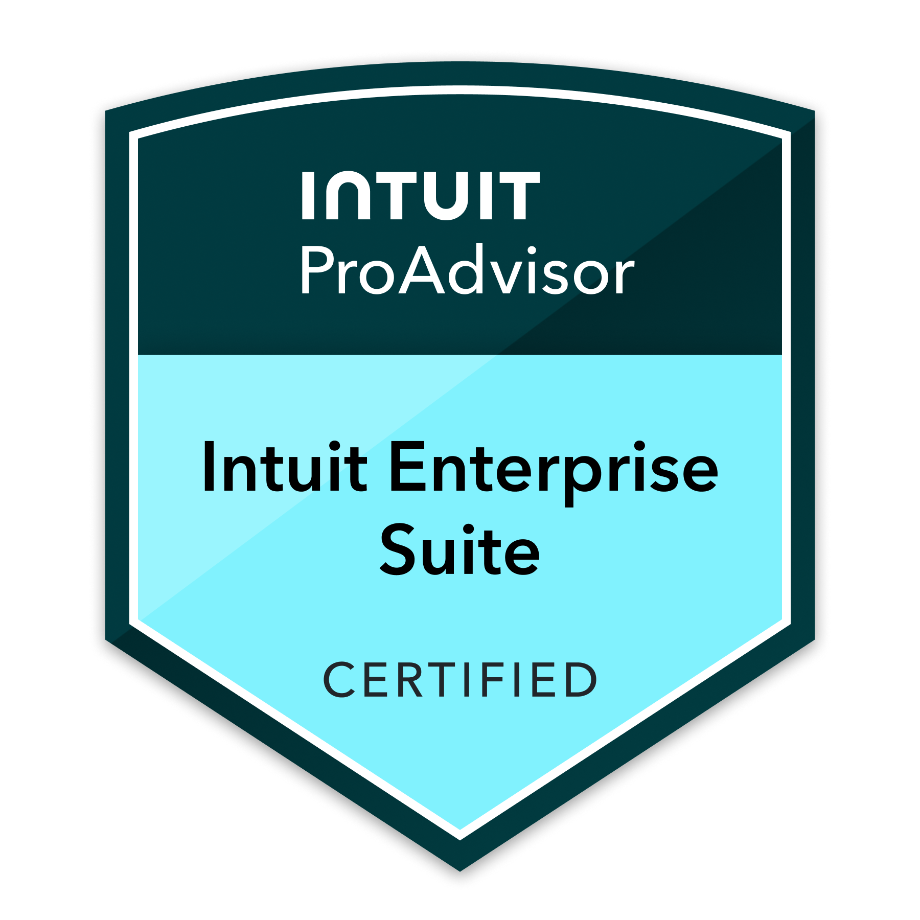 Intuit Enterprise Suite Certification badge